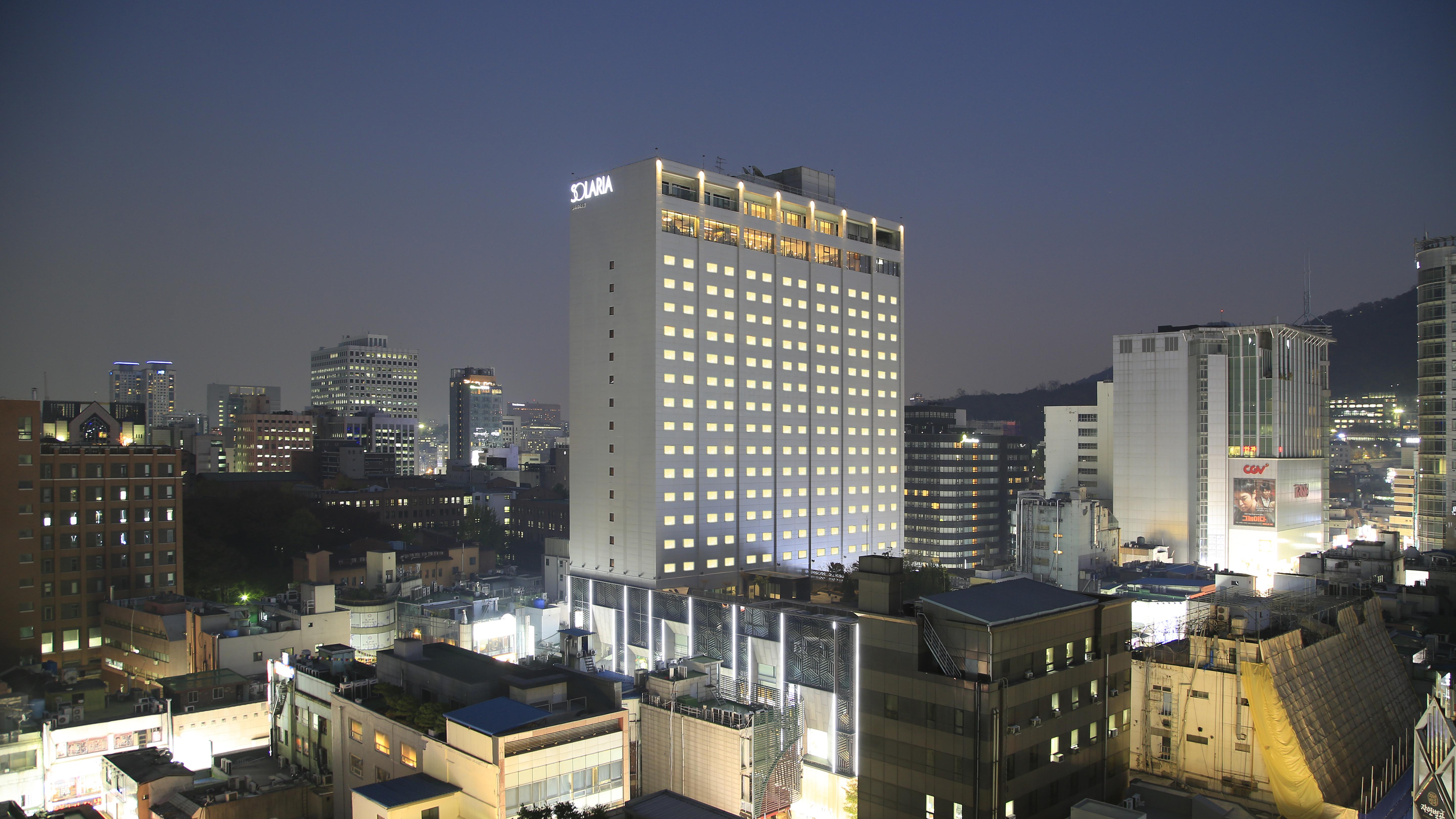 Solaria Nishitetsu Hotel Seoul Myeongdong Exterior foto