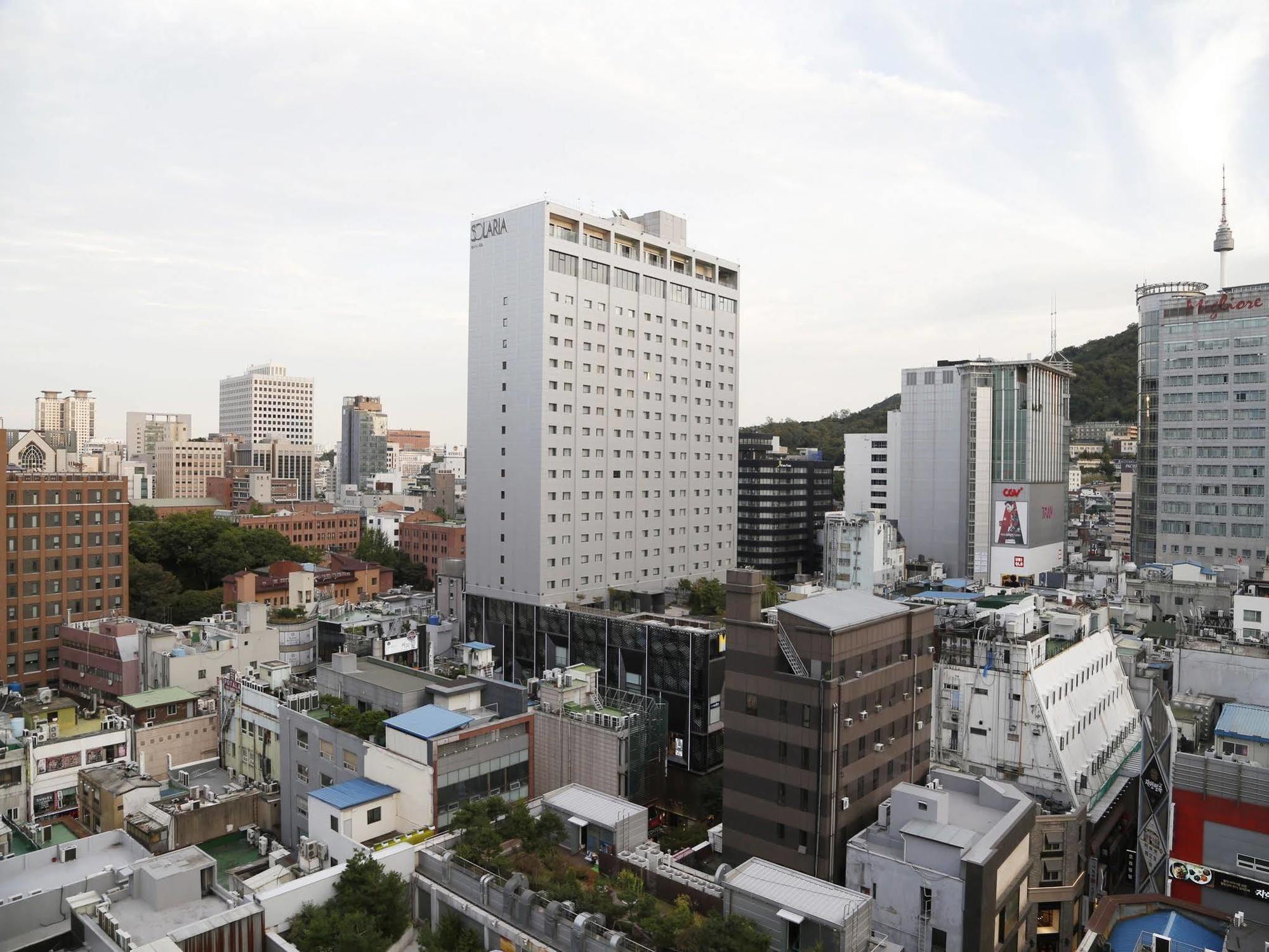 Solaria Nishitetsu Hotel Seoul Myeongdong Exterior foto